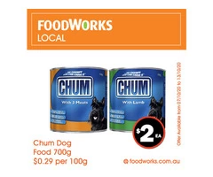 Chum Dog Food - Essential Item, FoodWorks Clovelly