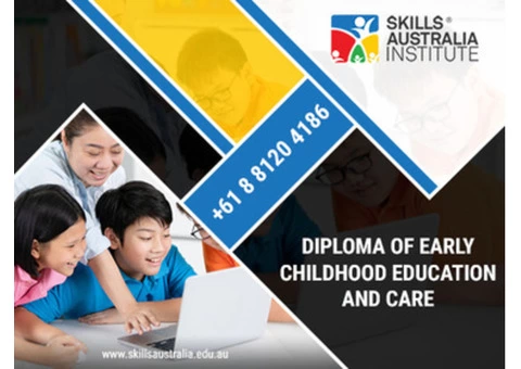 Ready To Become A Childcare Specialist With Diploma In Early Childhood Education Courses In Adelaide