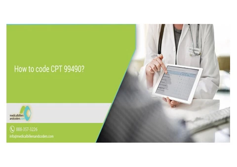How to code CPT 99490?