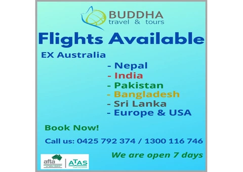 Get Options for Cheap Flights to India