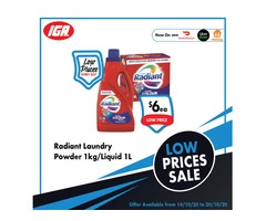 Radiant Laundry Powder - Grocery Item, IGA Ravenswood