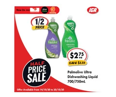 Palmolive Ultra Dishwashing Liquid - Grocery Item, IGA Ravenswood