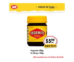 Vegemite - Grocery Item, IGA Ravenswood