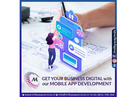 Get your business digital with our Mobile App development