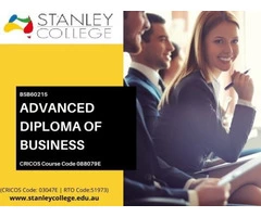 Acquire entrepreneur skills with an advanced diploma in business