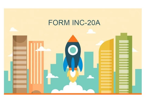 File Form 20A To Commence The Business