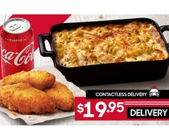 PASTA WINGS MEAL On Sale Pizza Hut Moorebank - Moorebank, NSW