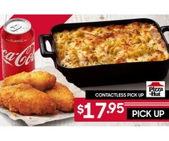 PASTA WINGS MEAL On Sale Pizza Hut Moorebank - Moorebank, NSW