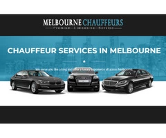 Personalised Chauffeur Services in Melbourne