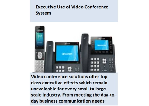 Get in touch with a reputable company for investing in a video conference system