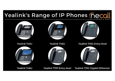 Find the New Range of IP Phones by Yealink | NECALL