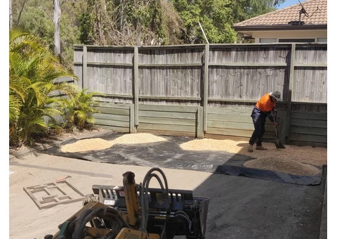 Returf and soft fall kid area - Rogers Little Loaders - 3/8