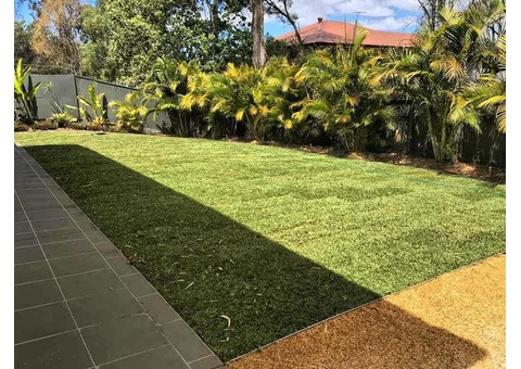 Returf and soft fall kid area - Rogers Little Loaders - 7/8