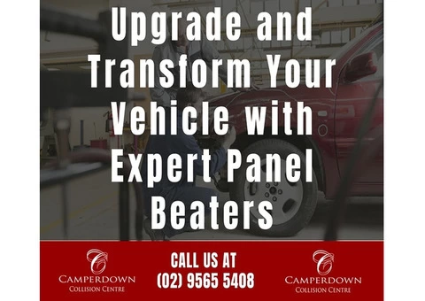 Upgrade and Transform Your Vehicle with Expert Panel Beaters