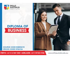 Get trained to manage budgets and projects with our business diploma courses at Adelaide
