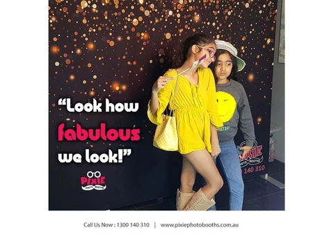 Slay Your Party Fun Adding Mirror Photo Booth And Flower Wall Sydney