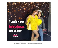 Slay Your Party Fun Adding Mirror Photo Booth And Flower Wall Sydney