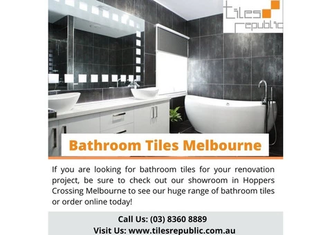 Bathroom Tiles Melbourne | Bathroom Floor Tiles and Wall Tiles