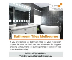 Bathroom Tiles Melbourne | Bathroom Floor Tiles and Wall Tiles