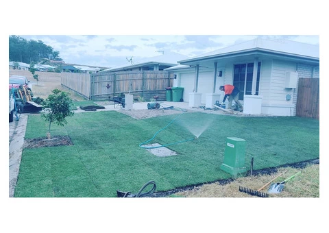 270m returf in 2 long days - Frontyard - Rogers Little Loaders - 6/6