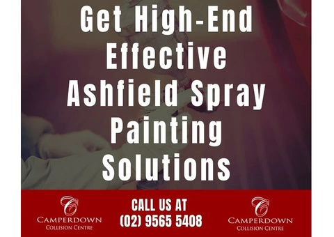 Get High End Effective Ashfield Spray Painting Solutions