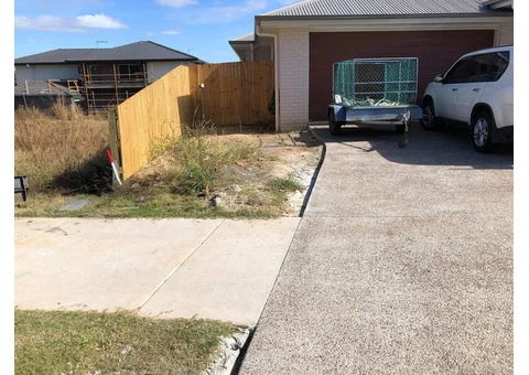 Re-turfing front yard on June 14 in Collingwood Park. - 1/5