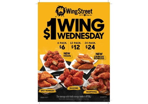 WING Pre-Order Today for Wednesday Night