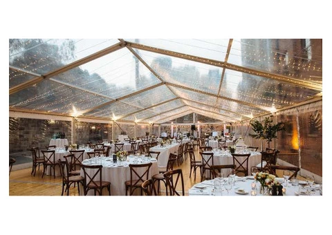 Elegant and Stunning Wedding Marquee Hire Service - 1/3