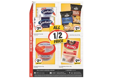 Half Price - Grocery Item, IGA Ravenswood