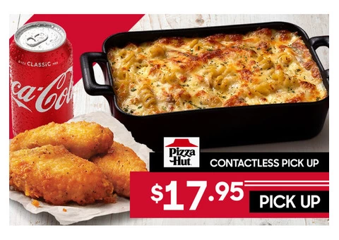 PASTA WINGS MEAL On Sale Pizza Hut Moorebank - Moorebank, NSW