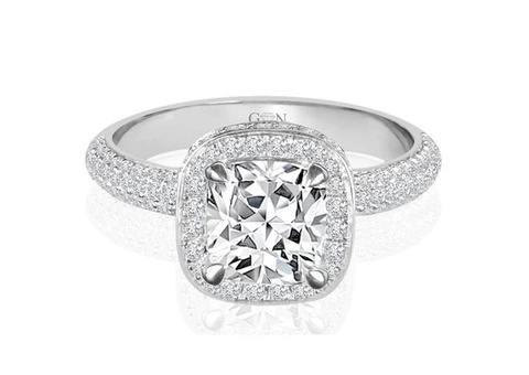 diamond rings Melbourne - GN Designer Jewellers - 4/5