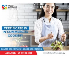 Become a professional chef by doing our certificate iv in commercial cookery