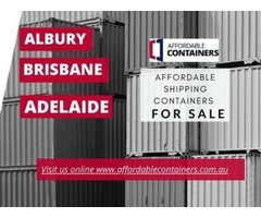Affordable shipping containers in Albury, Australia – Buy Now!
