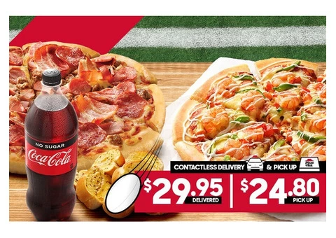 Pizza On Sale Pizza Hut Moorebank - Moorebank, NSW