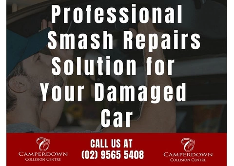 Professional Smash Repairs Solution for Your Damaged Car