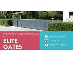 Slat Gates Perth & Fencing | Elite gates