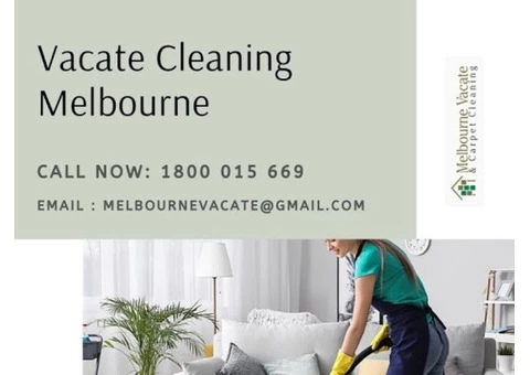 Book your vacate cleaning service in advance to avoid Disappointment
