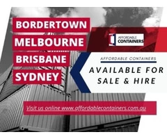 Shipping containers for hire - Buy new container in Melbourne