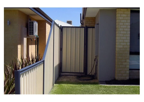 Colorbond fence installation Perth is an excellent option to screen your surroundings.