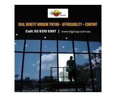 SafeGuard the Interiors with Our Commercial Window Tinting Service