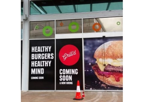 Window Frosting Narre Warren - Signage Stars - 2/3