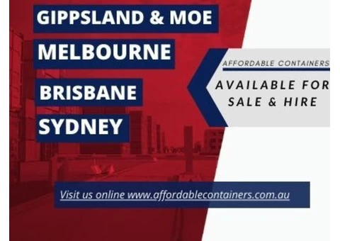 Container for hire - Shipping containers sale in Brisbane