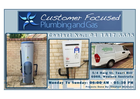 Emergency Plumbers in Perth | Customer Focused Plumbing & Gas - 1/8