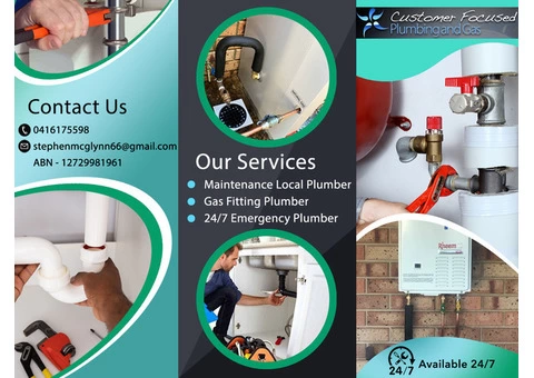 Emergency Plumbers in Perth | Customer Focused Plumbing & Gas - 4/8