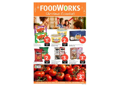 Christmas Essentials Item On Sale FoodWorks Clovelly