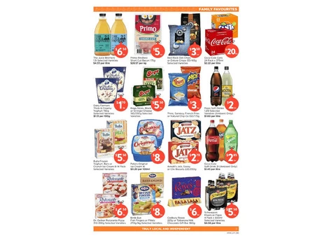 Family Favourites  - Essentials Item, FoodWorks Clovelly