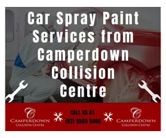 Car Spray Paint Services from Camperdown Collision Centre