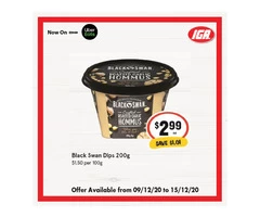 Black Swan Dips From IGA Ravenswood