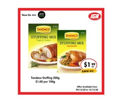 Tandaco Stuffing From IGA Ravenswood