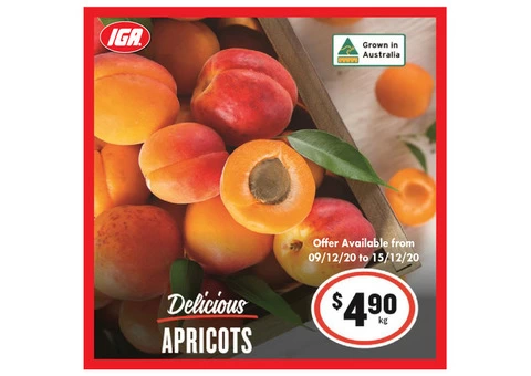 Delicious Apricots From IGA Ravenswood